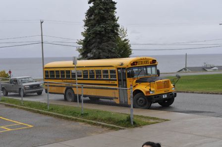 l'autobus de l'école